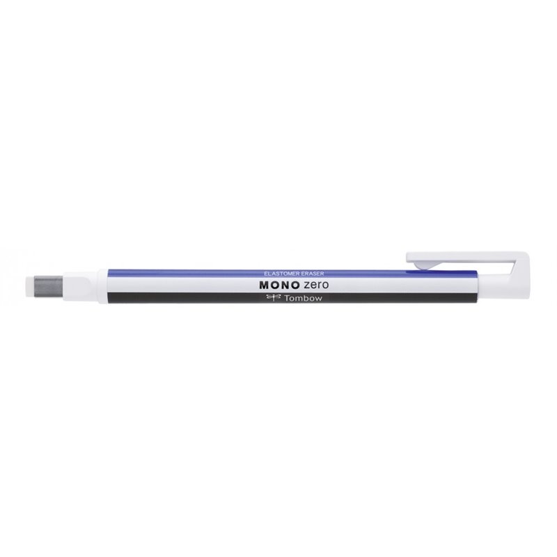 BORRADOR MONO ZERO TOMBOW ULTRA-FINE 2.5X5 MM BLANCO/AZUL/NEGRO EH-KUS-B COD 20229