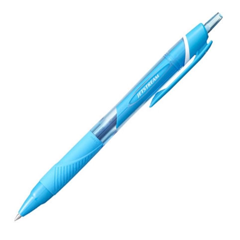 UNI-BALL JETSTREAM 0,7 MM ROLLERBALL DE TINTA PIGMENTADA SXN-150C-07 AZUL CLARO COD 148551000