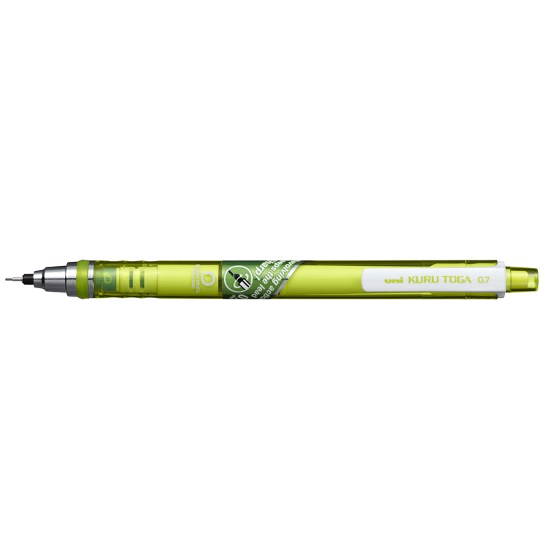 UNI-BALL KURU TOGA PORTAMINAS 0,5 MM M5-450T VERDE LIMON COD