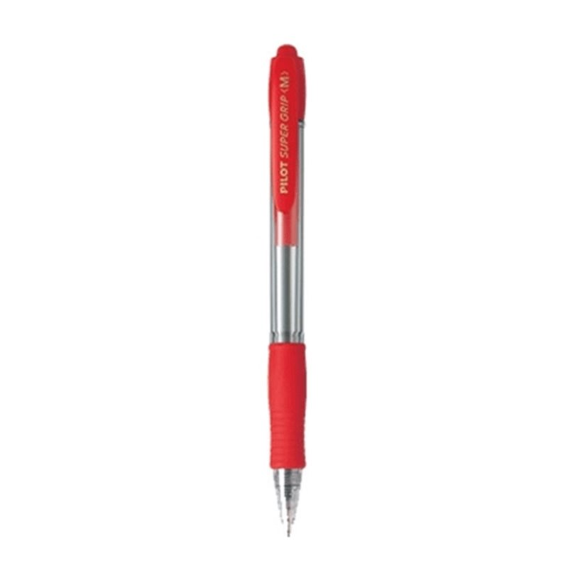 PILOT SUPER GRIP ROJO