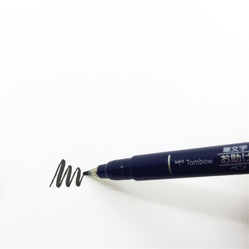 ROTULADOR PINCEL TOMBOW FUDENOSUKE BRUSH PEN PUNTA DURA COD WS-BH