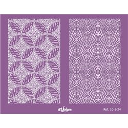 SILK SCREEN ART LIEBEN 9 X 11,5 CM  COD 10-1-24