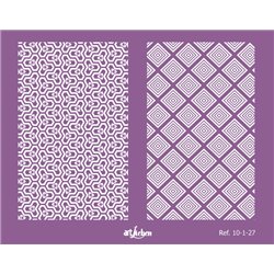 SILK SCREEN ART LIEBEN 9 X 11,5 CM  COD 10-1-27