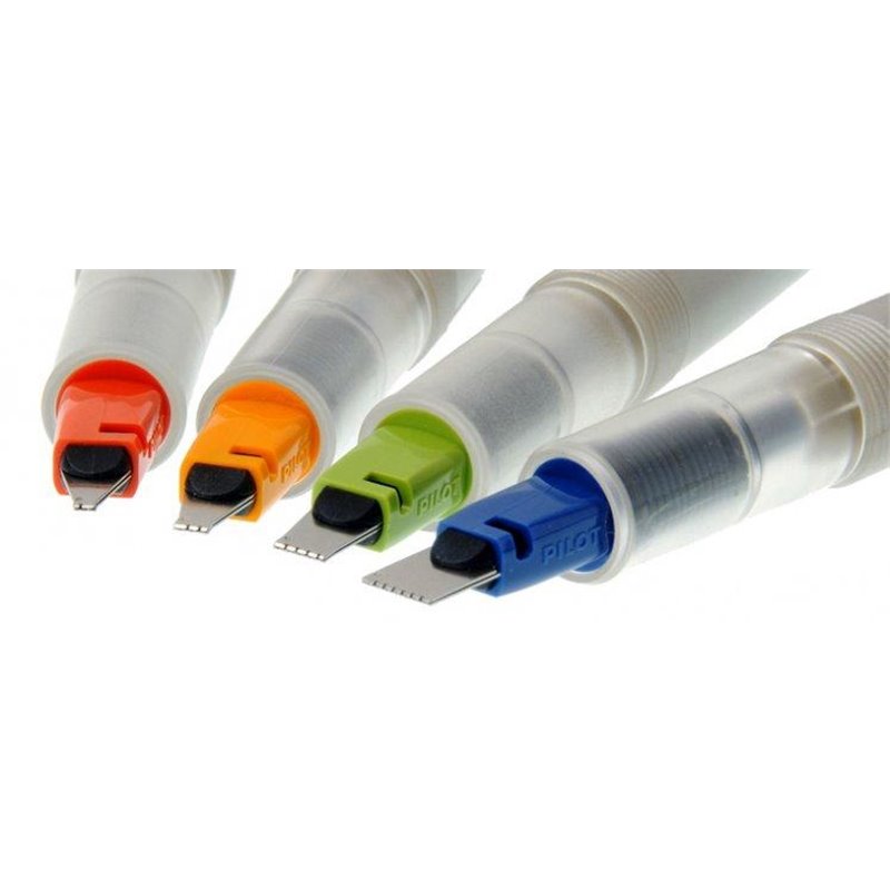 PLUMA CALIGRAFICA PILOT PARALLEL PEN 2.4 MM NEGRO-ROJO COD NPP24