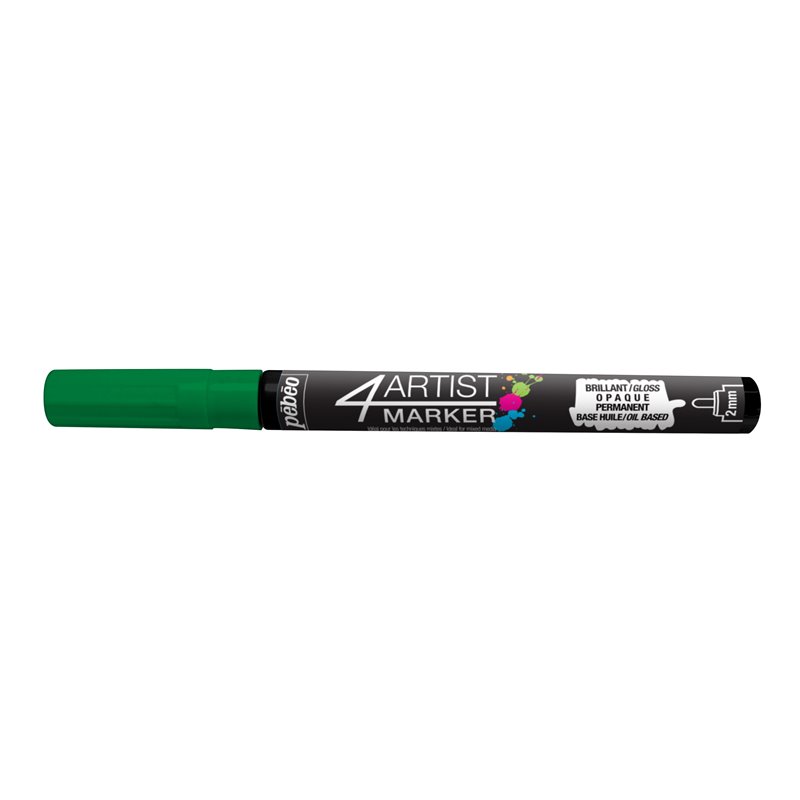 ROTULADOR PEBEO 4ARTIST MARKER 2MM VERDE COD 800187