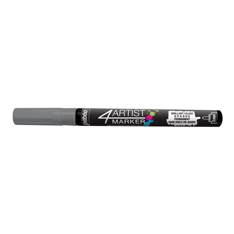 ROTULADOR PEBEO 4ARTIST MARKER 2MM GRIS COD 800484