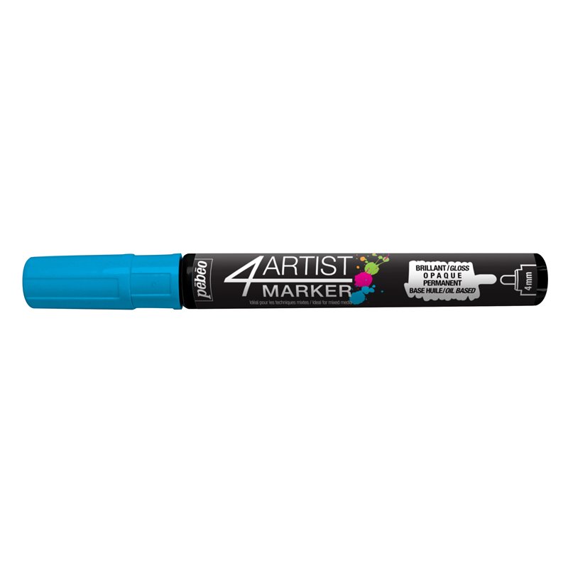 ROTULADOR PEBEO 4ARTIST MARKER 4MM CELESTE COD 801337