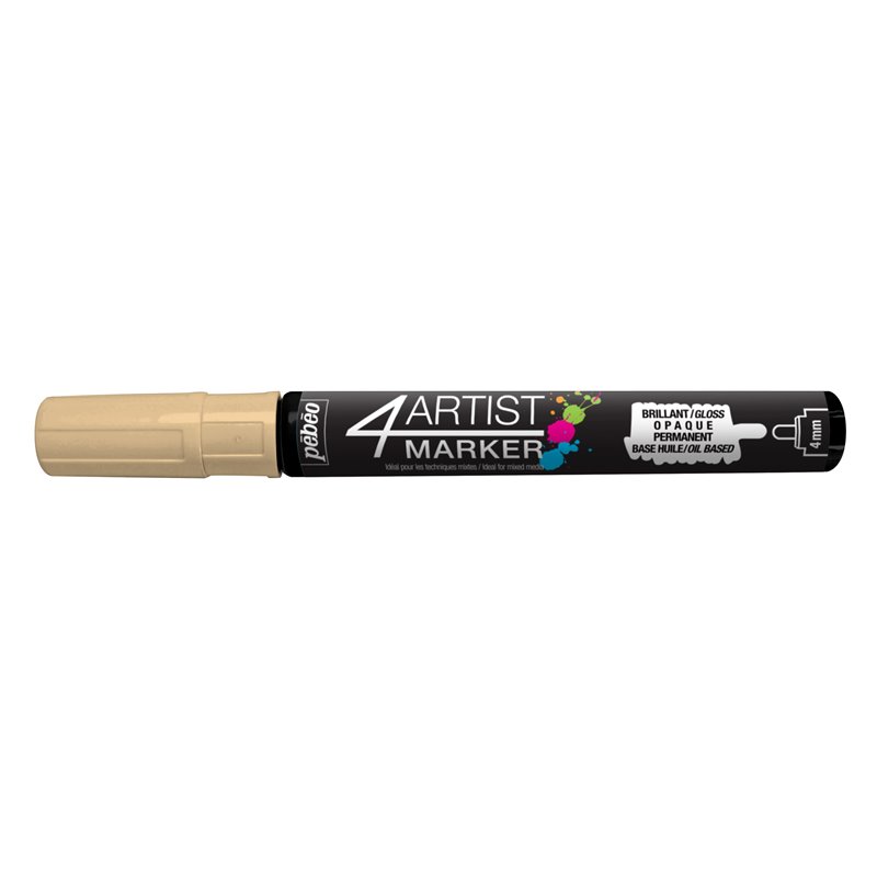 ROTULADOR PEBEO 4ARTIST MARKER 4MM IVORY COD 801658