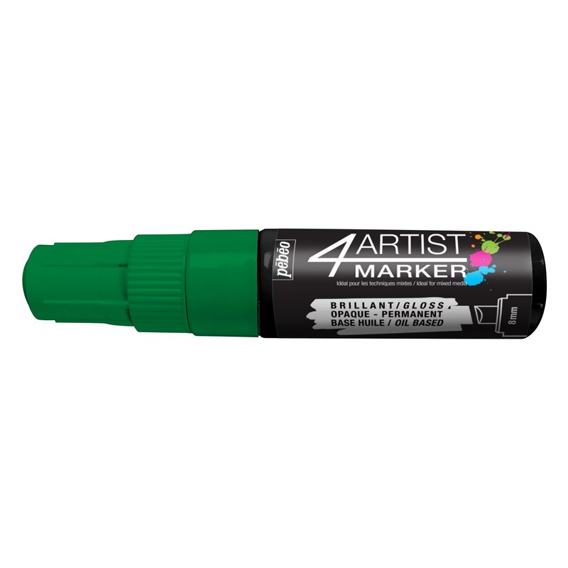 ROTULADOR PEBEO 4ARTIST MARKER 8MM VERDE COD 802181