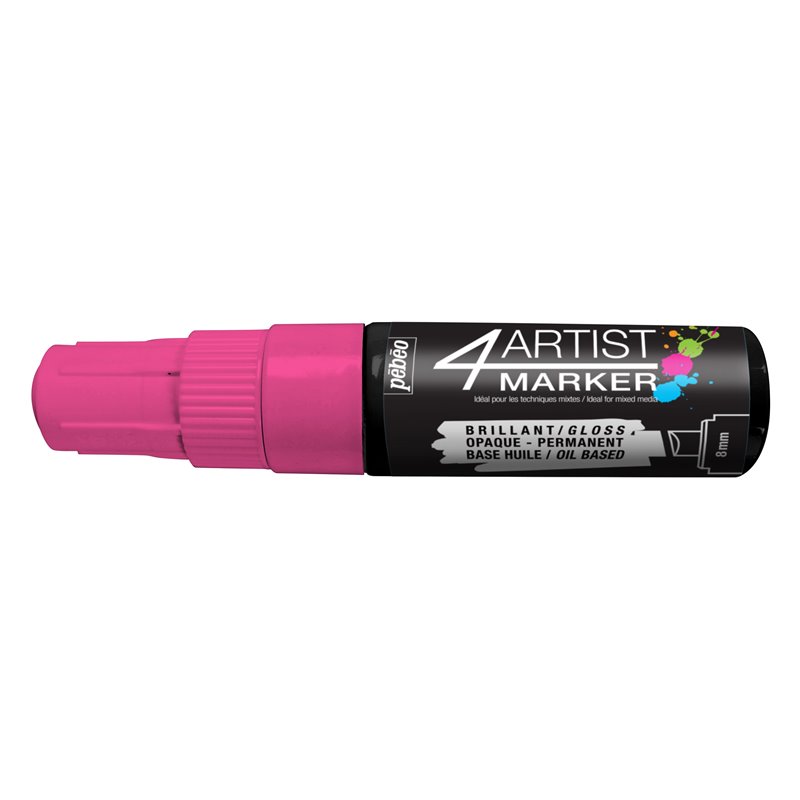 ROTULADOR PEBEO 4ARTIST MARKER 8MM ROSA COD 802372