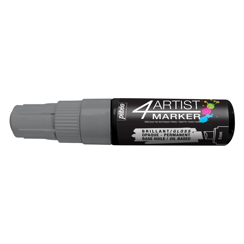 ROTULADOR PEBEO 4ARTIST MARKER 8MM GRIS COD 802488