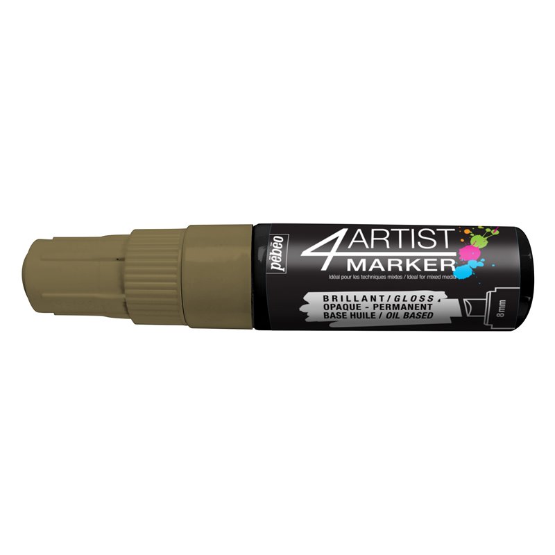 ROTULADOR PEBEO 4ARTIST MARKER 8MM ORO COD 802556