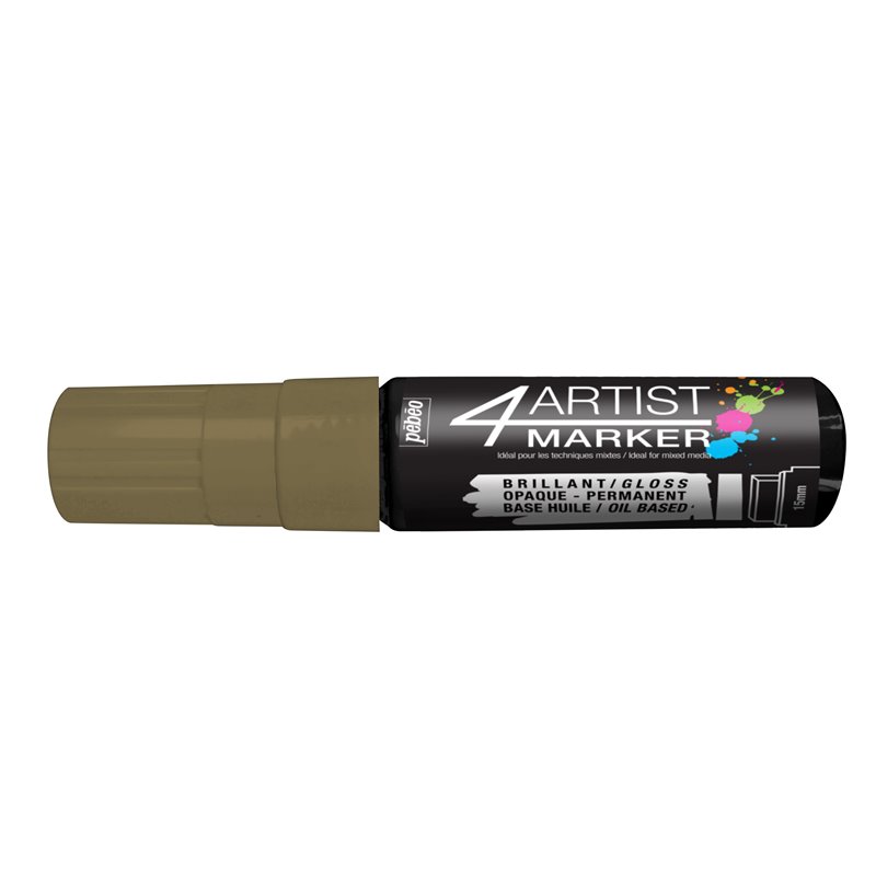 ROTULADOR PEBEO 4ARTIST MARKER 15MM ORO COD 803553