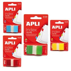 INDICE ADHESIVO APLI 25 X 45 MM 50 UDS 2
