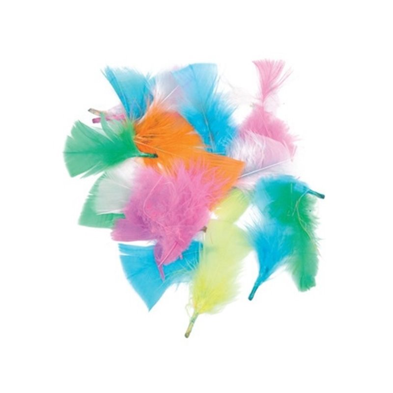 PLUMAS COLLAGE COLORES 14 GRS COD 13281