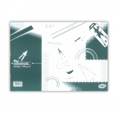 Bloc de papel milimetrado Faibo A3 297 x 420 mm 50 hojas 100 grs cod 906-A3