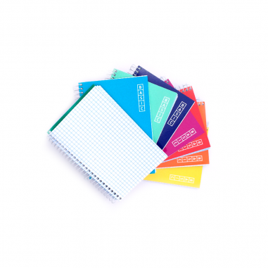 Bloc espiral Pacsa 12º 85 x125 mm...