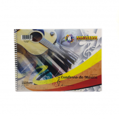 Bloc de música A5 4...