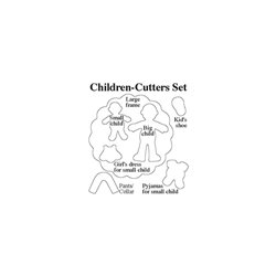 CORTADORES MAKINS NIÑOS 7 UDS COD 37007 2