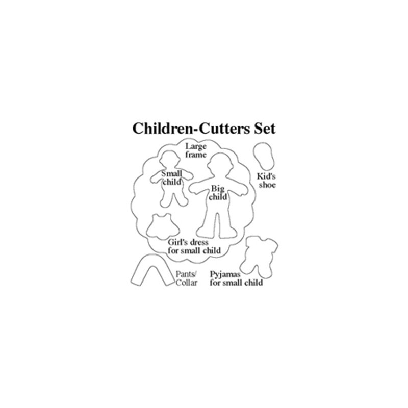 CORTADORES MAKINS NIÑOS 7 UDS COD 37007