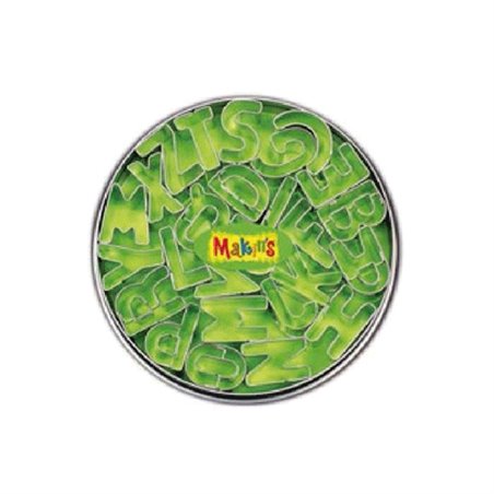 CORTADORES MAKINS ALFABETO 26 UDS COD 37001