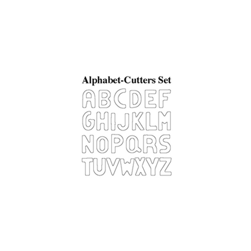 CORTADORES MAKINS ALFABETO 26 UDS COD 37001