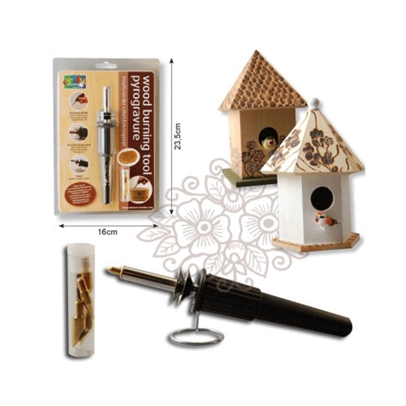 PIROGRABADOR + 5 PUNTAS + CABLE COD 4940035