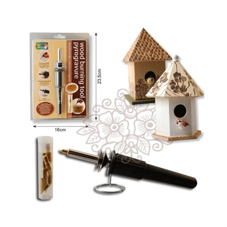 PIROGRABADOR + 5 PUNTAS + CABLE COD 4940035