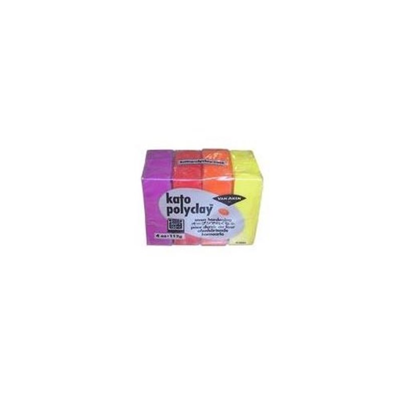 KATO POLYCLAY 112 G CALIDO 4 UDS COD 121417